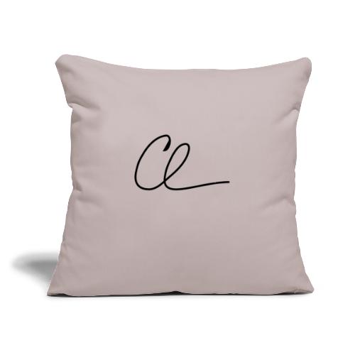 CL Signature - Throw Pillow Cover 17.5” x 17.5”