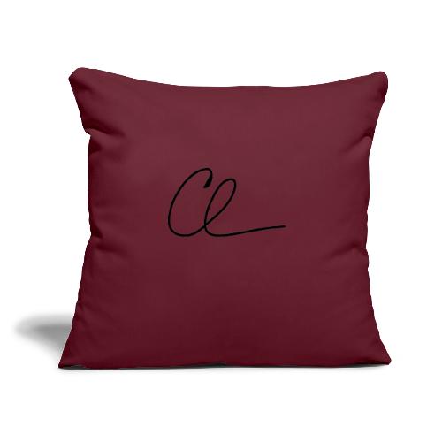 CL Signature - Throw Pillow Cover 17.5” x 17.5”