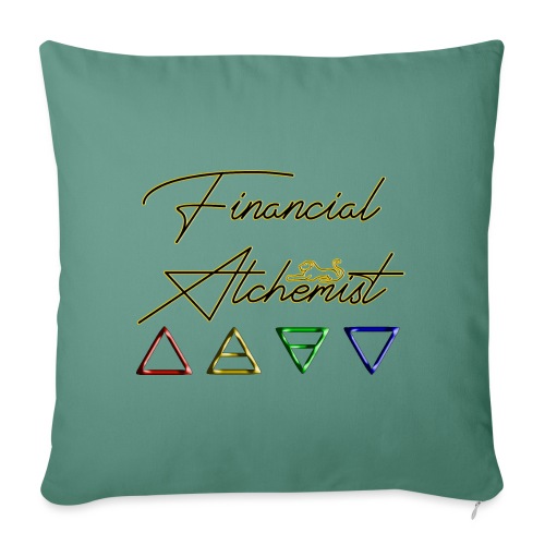 Financial Alchemist - Throw Pillow Cover 17.5” x 17.5”