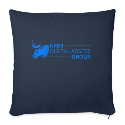 KRBE DAG - Throw Pillow Cover 17.5” x 17.5”