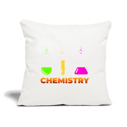 Chemistry: Elements in Motion - Throw Pillow Cover 17.5” x 17.5”