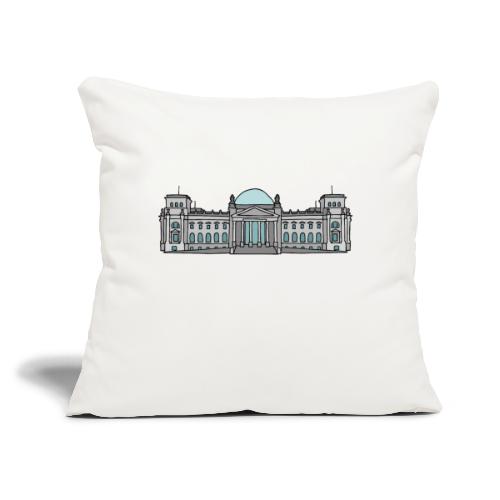 Reichstag building Berlin - Throw Pillow Cover 17.5” x 17.5”