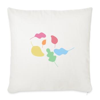Heartstopper Leaves - Throw Pillow Cover 17.5” x 17.5” - natural white - Front