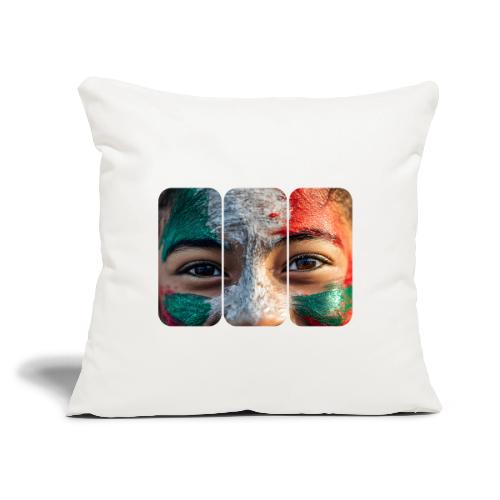 Colors of México - Throw Pillow Cover 17.5” x 17.5”