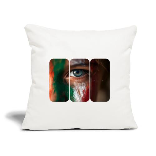 Mexico: Pride in Three Colors - Throw Pillow Cover 17.5” x 17.5”