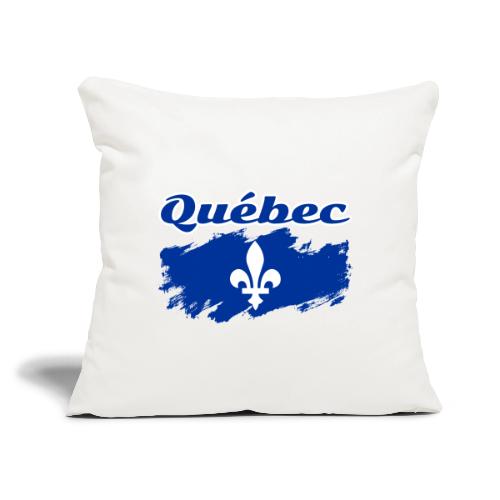 La fête nationale du Québec - Throw Pillow Cover 17.5” x 17.5”