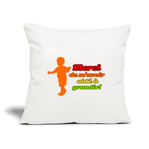 Growing Thanks to You - Throw Pillow Cover 17.5” x 17.5”