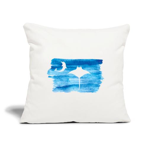 Coastal South Carolina Flag - Throw Pillow Cover 17.5” x 17.5”