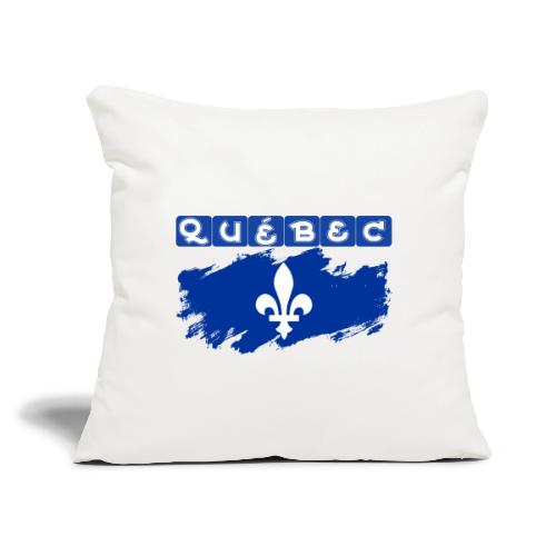 Québec la Belle province - Throw Pillow Cover 17.5” x 17.5”