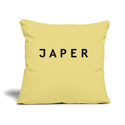 JAPER - Throw Pillow Cover 17.5” x 17.5”