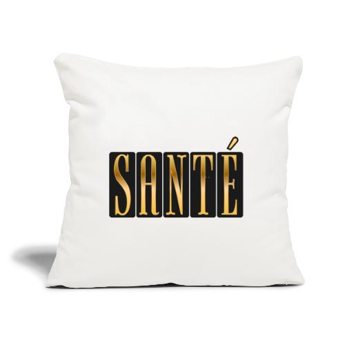 Golden Health - Throw Pillow Cover 17.5” x 17.5”