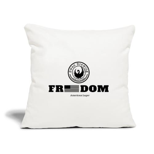 Freedom Lager - Throw Pillow Cover 17.5” x 17.5”