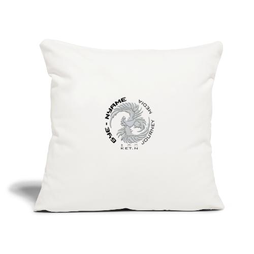 GNJ KET.N Symbol - Throw Pillow Cover 17.5” x 17.5”