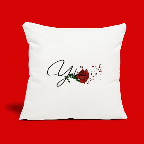 Yelena Logo 1 - Throw Pillow Cover 17.5” x 17.5”