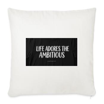 Gemini_Generated_Image_pv3a84pv3a84pv3a - Throw Pillow Cover 17.5” x 17.5” - natural white - Front