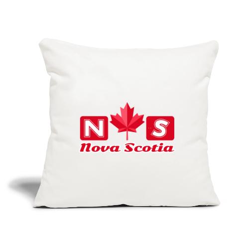 Nova Scotia, province of Canada - Throw Pillow Cover 17.5” x 17.5”