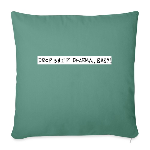 Dropship, baby! - Throw Pillow Cover 17.5” x 17.5”