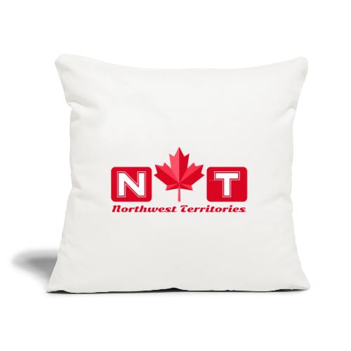 Canada: Northern Identity Emblem - Throw Pillow Cover 17.5” x 17.5”
