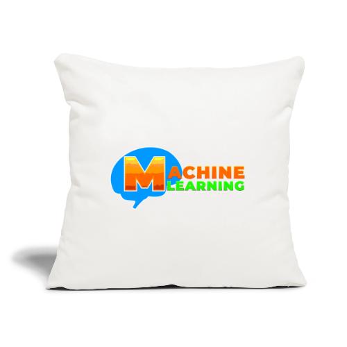 Machine learning - Throw Pillow Cover 17.5” x 17.5”
