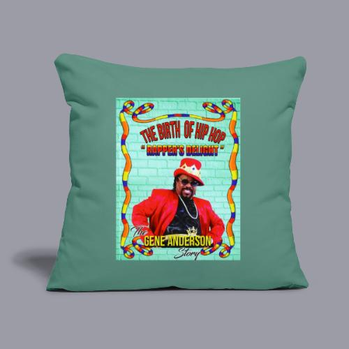 THE BIRTH OF HIP HOP RAPPER'S DELIGHT - Throw Pillow Cover 17.5” x 17.5”