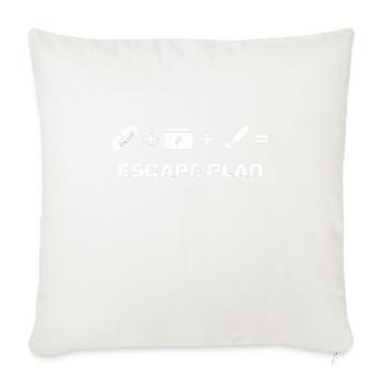 guardians of the galaxy - Throw Pillow Cover 17.5” x 17.5” - natural white - Front