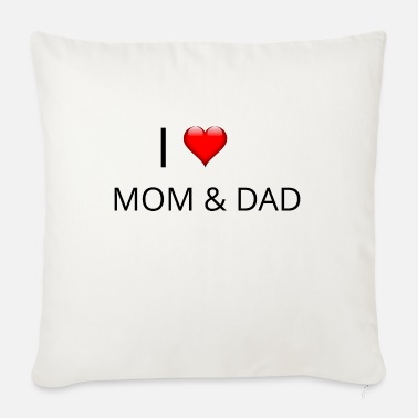 I LOVE MOM DAD' Mouse Pad | Spreadshirt
