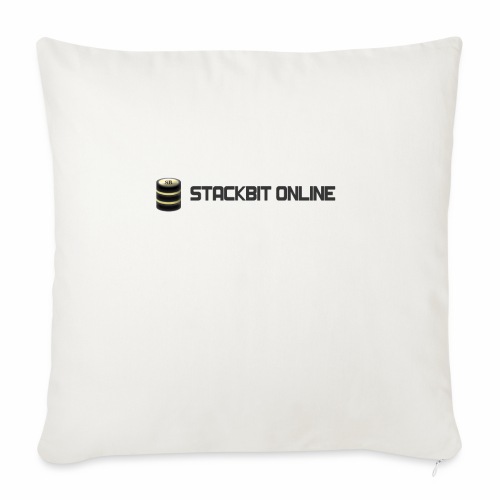 stackbit online - Throw Pillow Cover 17.5” x 17.5”