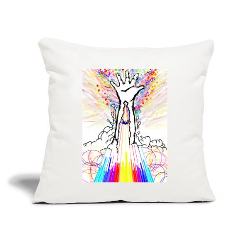 Falling into Jesus - Throw Pillow Cover 17.5” x 17.5”