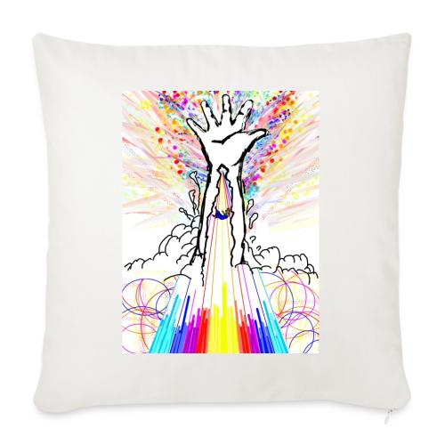 Falling into Jesus - Throw Pillow Cover 17.5” x 17.5”