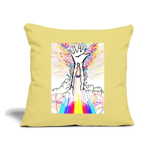 Falling into Jesus - Throw Pillow Cover 17.5” x 17.5”