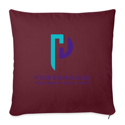 THE POWERHOUSE FELLOWSHIP - Throw Pillow Cover 17.5” x 17.5”