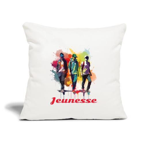 Eternal Youth - Throw Pillow Cover 17.5” x 17.5”