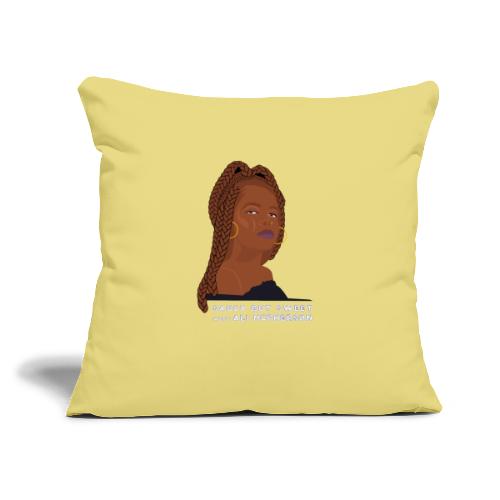 Saucy But Sweet with Ali McPherson - Throw Pillow Cover 17.5” x 17.5”