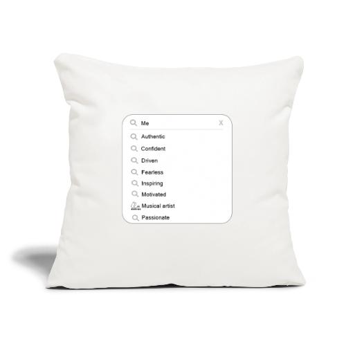 Search Me - Throw Pillow Cover 17.5” x 17.5”