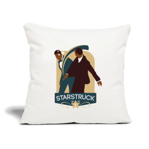 Starstruck - 2022 Oscars - Throw Pillow Cover 17.5” x 17.5”