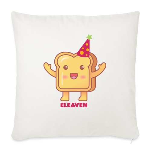Eleaven - Throw Pillow Cover 17.5” x 17.5”