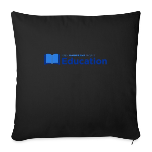 Mainframe Open Education - Throw Pillow Cover 17.5” x 17.5”