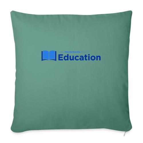 Mainframe Open Education - Throw Pillow Cover 17.5” x 17.5”