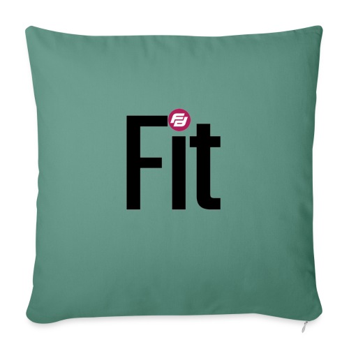 Fit - Throw Pillow Cover 17.5” x 17.5”