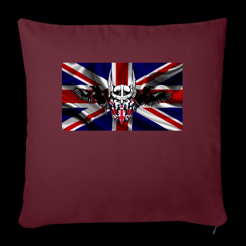 SOO Union Jack 1 - Throw Pillow Cover 17.5” x 17.5”