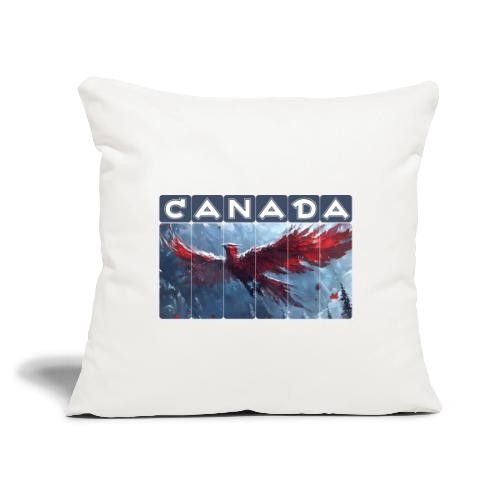 Canada Rising - Throw Pillow Cover 17.5” x 17.5”