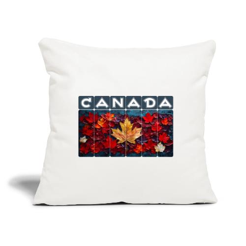 Canada's Living Canvas - Throw Pillow Cover 17.5” x 17.5”