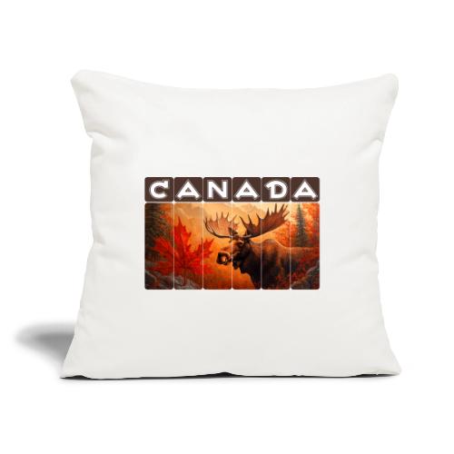 True North Canada - Throw Pillow Cover 17.5” x 17.5”