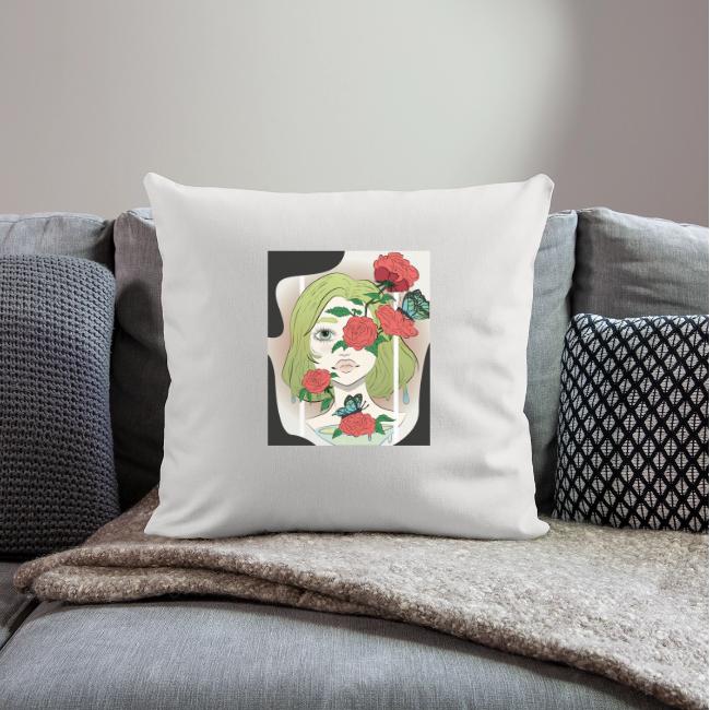 Girl with Rose Vine