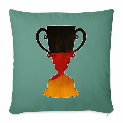 Germany trophy cup gift ideas - Throw Pillow Cover 17.5” x 17.5”