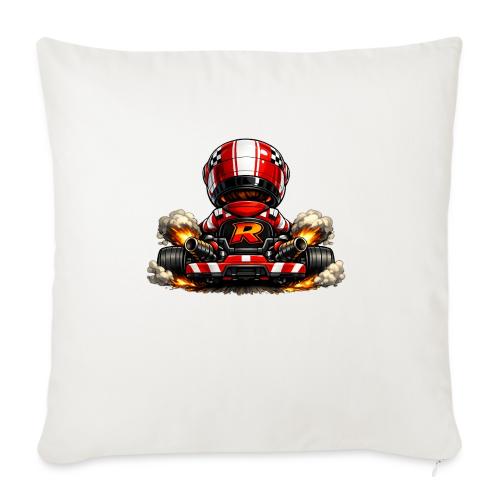 Carcadelogoracerback - Throw Pillow Cover 17.5” x 17.5”