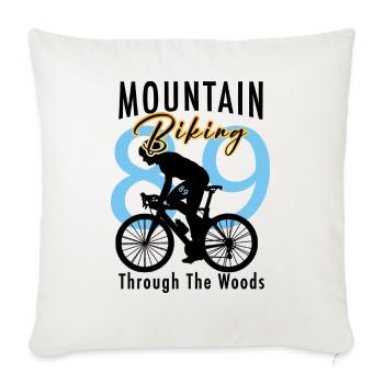 VTT à travers les bois - Throw Pillow Cover 17.5” x 17.5” - natural white - Front