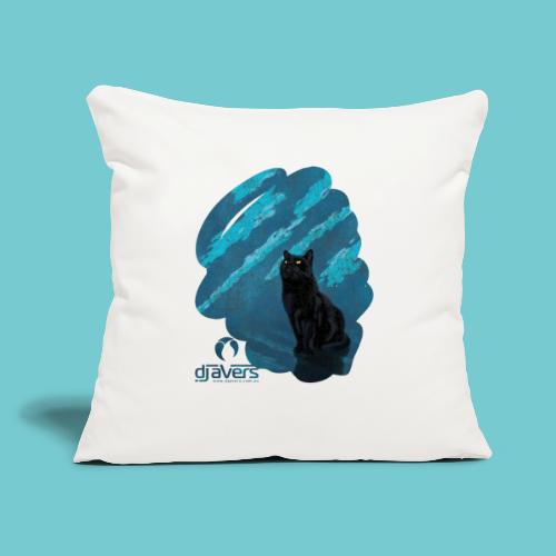 Purrfect Cat Model - Throw Pillow Cover 17.5” x 17.5”