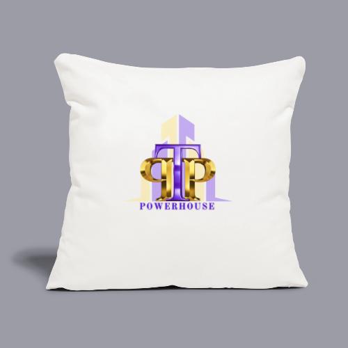 Power House - Throw Pillow Cover 17.5” x 17.5”