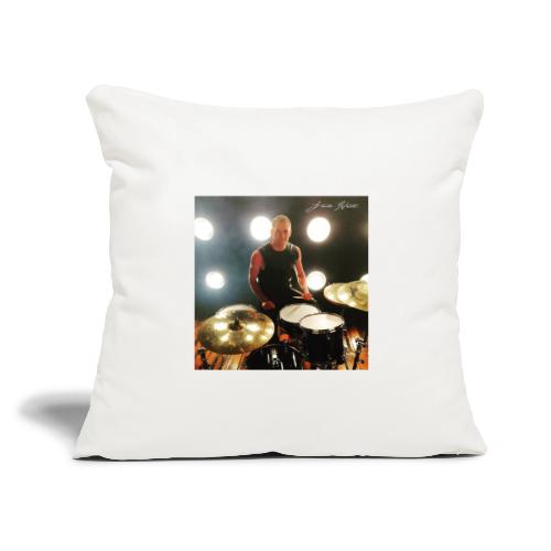Landon Hall Spotlight Photo - Throw Pillow Cover 17.5” x 17.5”